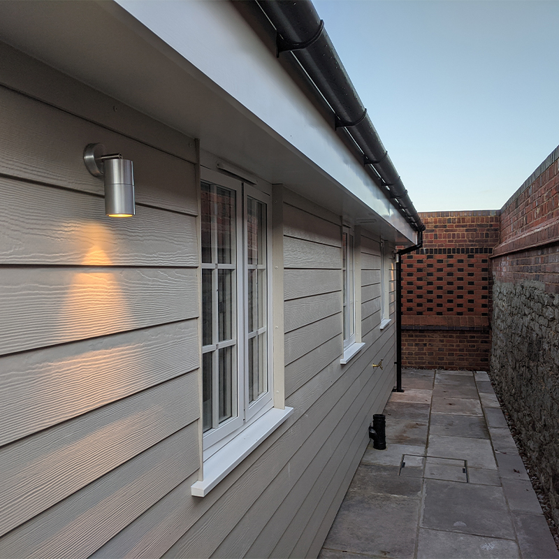 Smartspot - Outdoor Single Adjustable GU10 Spotlight - Satin Silver - 240v - Image 3