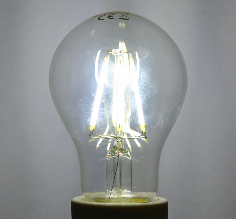 8W LED Filament Bulb E27 GLS - 240v - Image 3