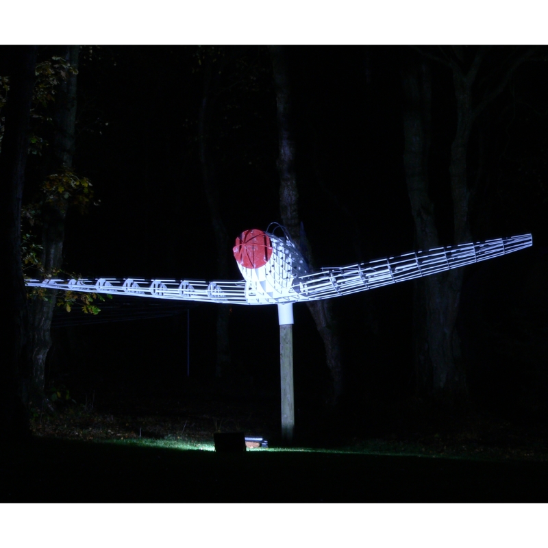 Pro Solar SOLLUX - Solar Uplight with Ground Spikes 25W - Image 3