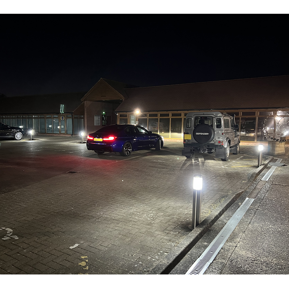 MARINA - Marine Grade Stainless Steel Root Mount Photocell Bollard Light - In-Ground Mount - Image 4