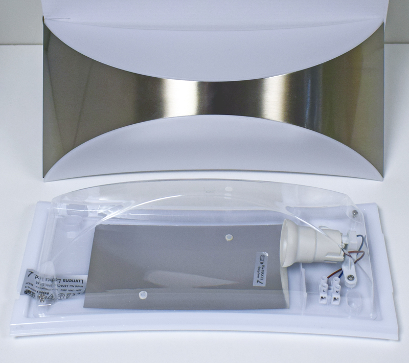 Spacelite - Stainless Steel Up & Down Wall Light / Bulkhead Light - Image 2