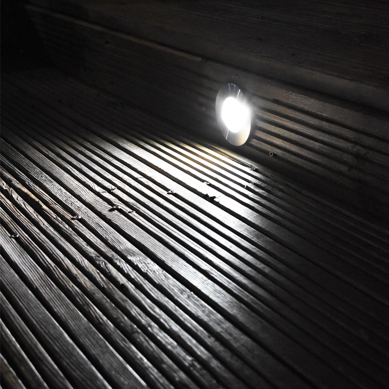 Decimax 90mm - 316 Stainless Steel Recessed Light 12v - Plug & Play - Image 2