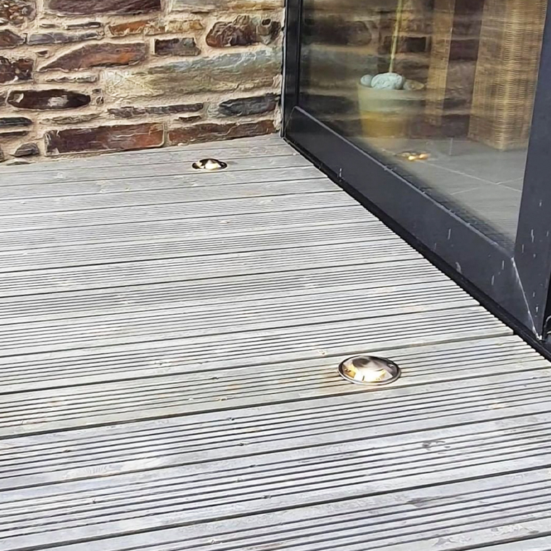 Quadmax 12v Plug and Play - Large 4 Way In Ground / Step Light - Stainless Steel (304) - Image 2