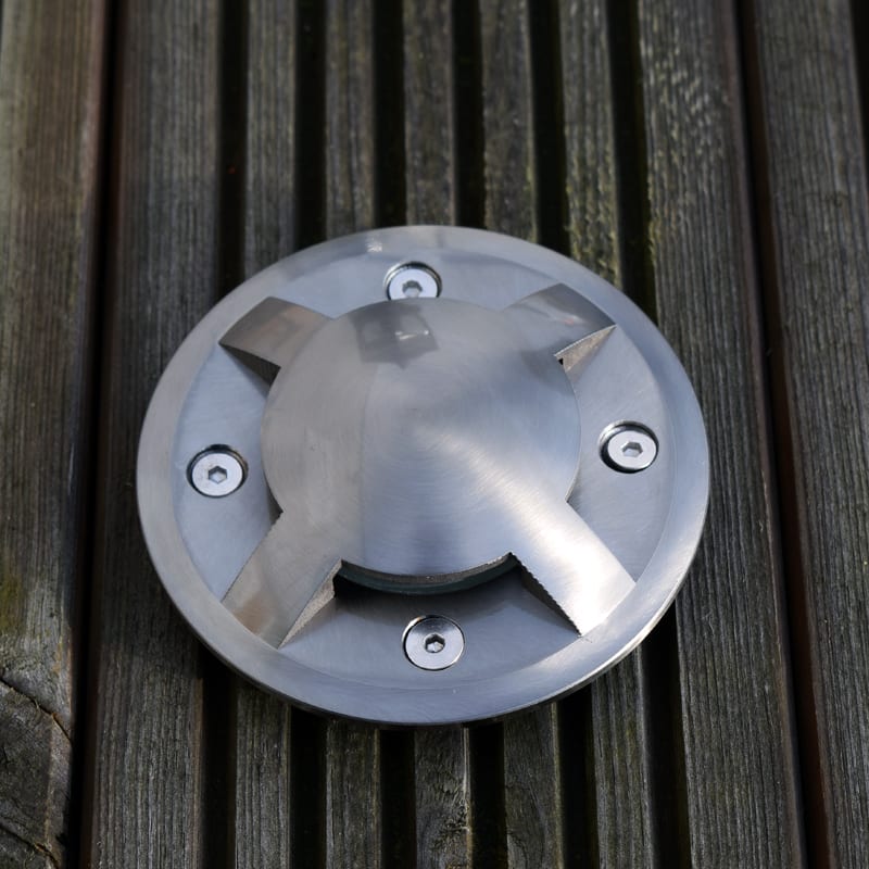 Quadmax 12v Plug and Play - Large 4 Way In Ground / Step Light - Stainless Steel (304) - Image 8
