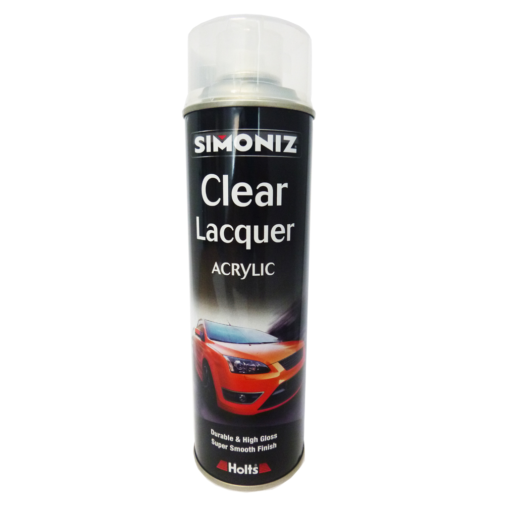Simoniz Clear Lacquer (Acrylic) - 500ml Aerosol