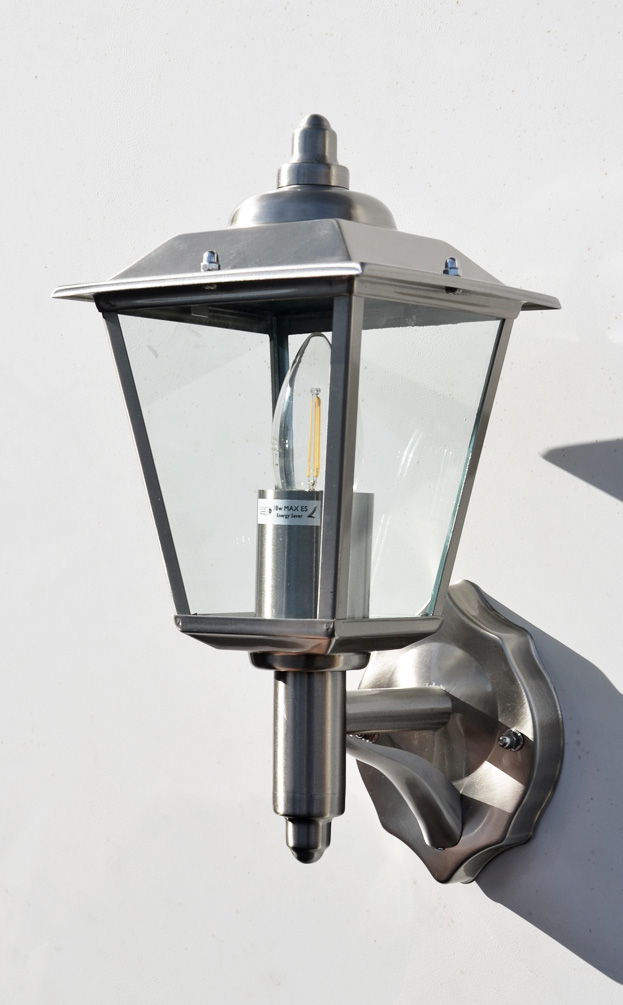 Stellus CLASSICA 320 WL - Stainless Steel Outdoor Wall Lantern