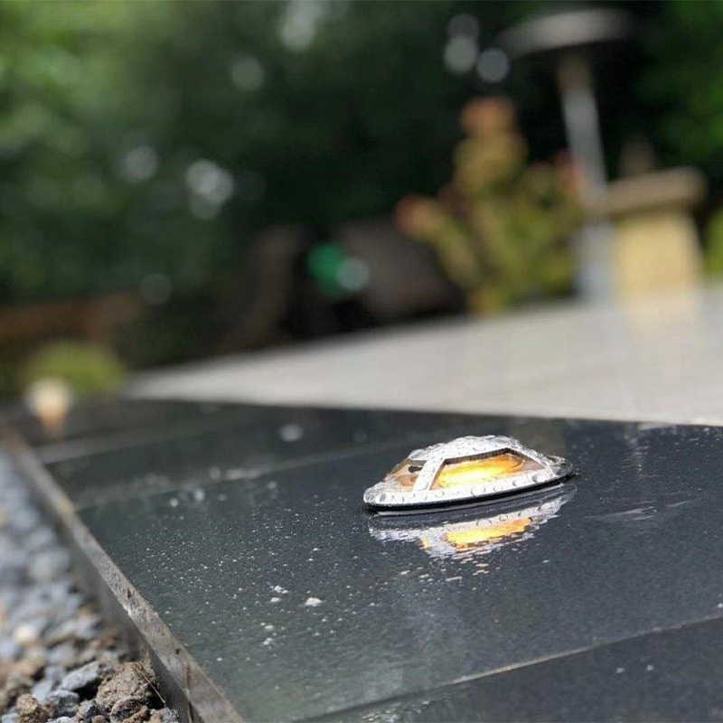 QuadMarka - 240v 4 Way Recessed Ground / Step Light - Natural Copper - Image 2