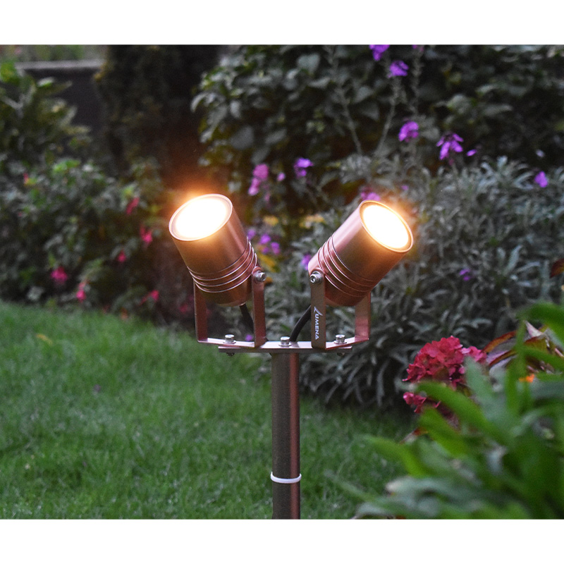 AlvaLED - Adjustable Twin Spike Light (GU10 / 240V) - Black / Green / Titanium Silver / Cocoa Copper - Image 3