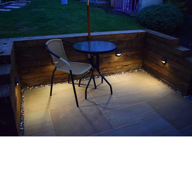 Eyelite 12V Step Light - Brass (Rustic Bronze Finish) - VERSA Plug & Play - Image 2