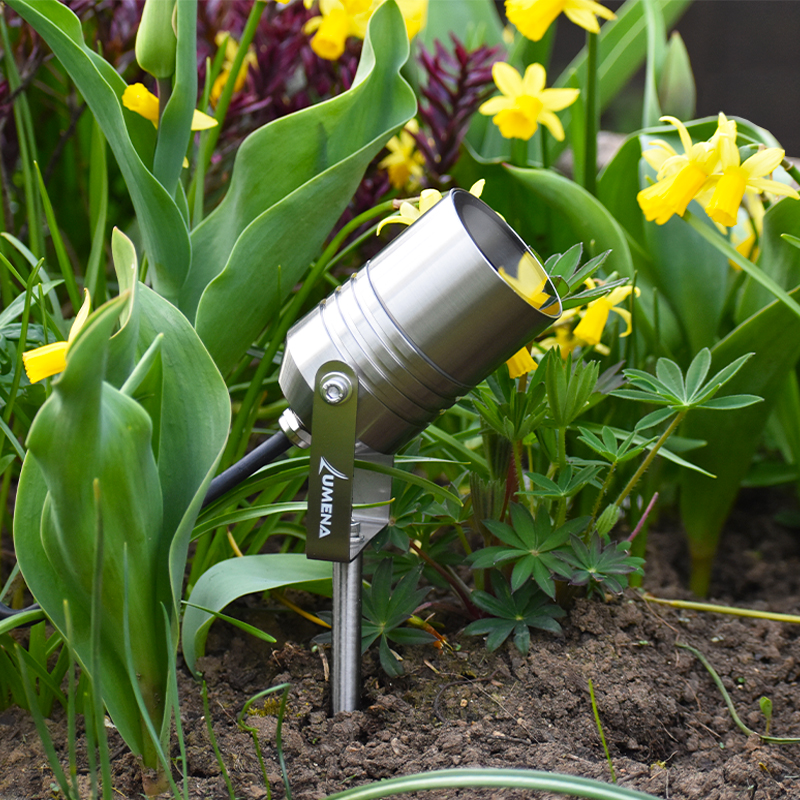 AlvaLED - GU10 316 Stainless Steel Spike Light 240v - Image 3