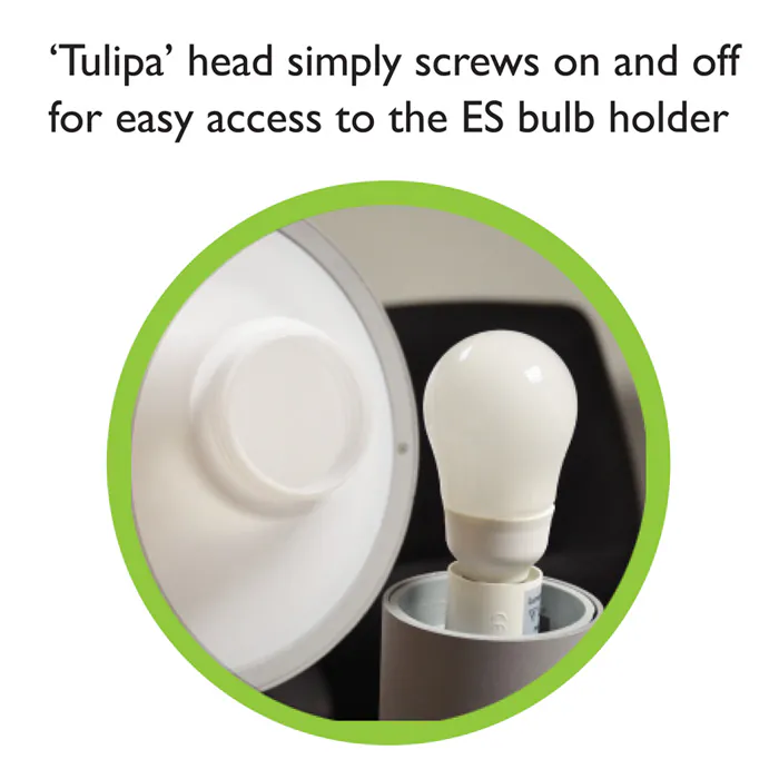 Tulipa 500 G Path Light - 500mm, Dark Charcoal Grey - Image 2