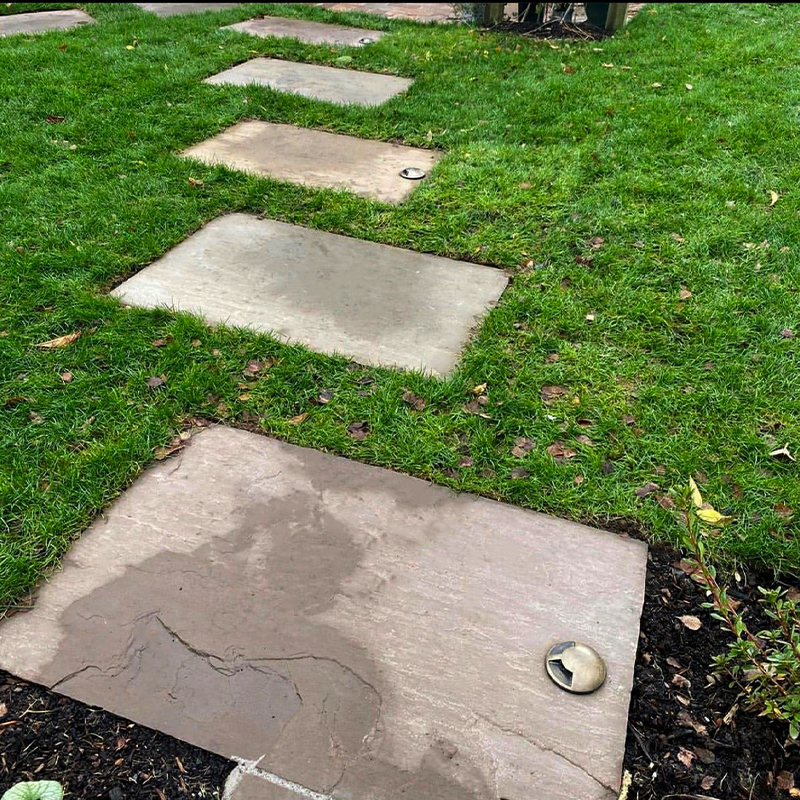 DuoMarka - 240v 2 Way Recessed Ground / Step Light - Brass (Rustic Bronze Finish) - Image 3