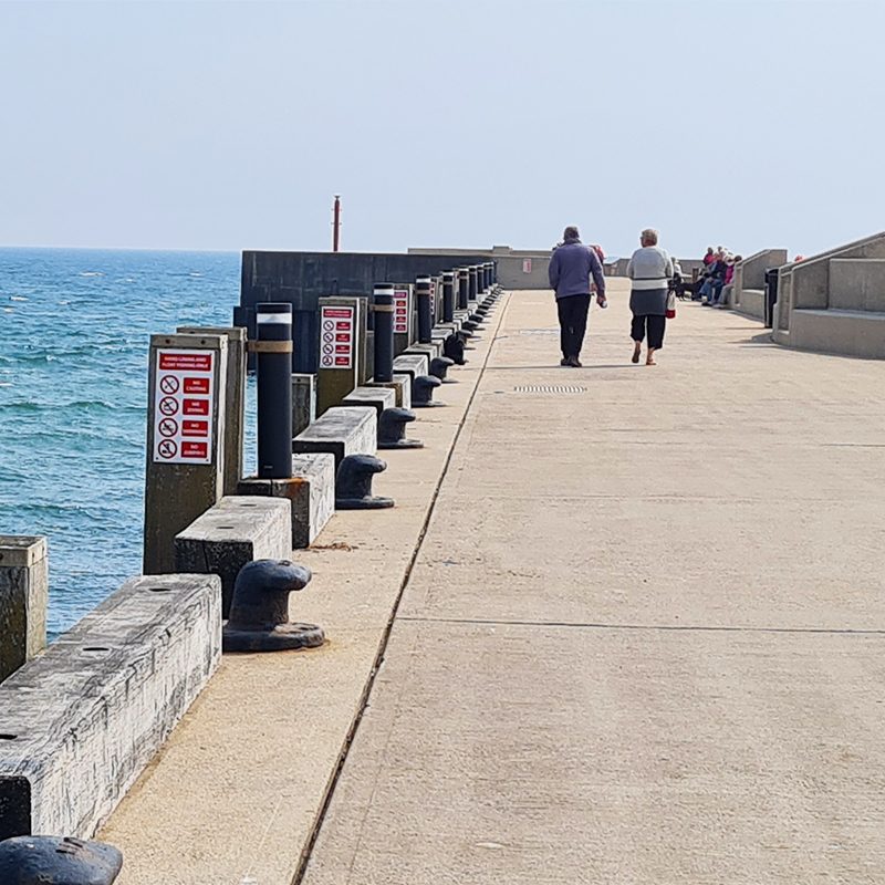 Pro Solar Litecharga - 800mm Solar Bollard Light - Image 5