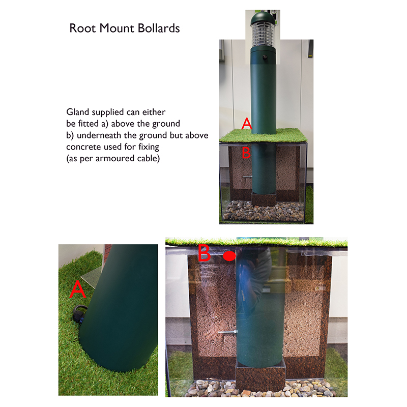 LEDifice Commercial LED Bollard Light Professional Root Mount System - Image 19