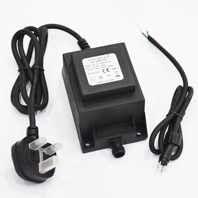 12V AC Waterproof Transformer (Various Wattages) - Open-ended Output Cable - Image 2