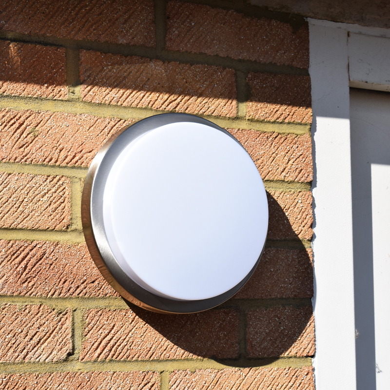 Rotunda - Stainless Steel Bulkhead Light / Round Wall Light - Image 2