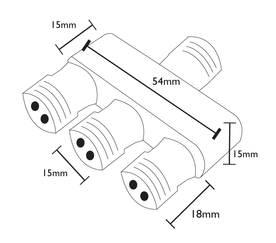 Plug & Play - Versa 3 Way Connector / Splitter (12v) - Image 3