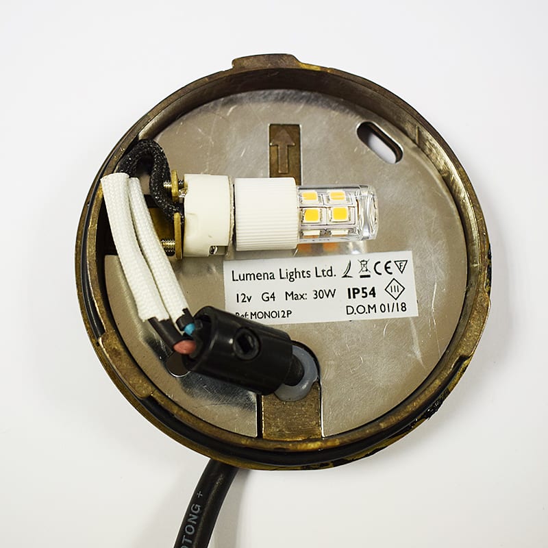 Monolite Step Lights - Brass (Rustic Bronze) - VERSA 12v Plug & Play - Image 7