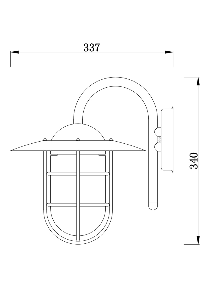 Stellus Mariner WL - Stainless Steel Outdoor Wall Light - Image 3