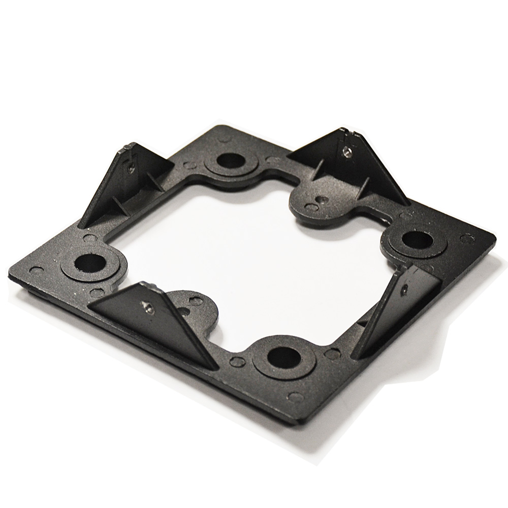 Cubic 0.6m Bollard Light with 9w LED Photocell Bulb - Wood Effect - Image 5