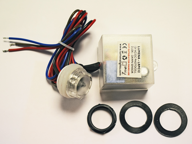 Remote 12V Photocell Unit - Dusk to Dawn
