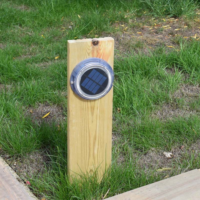 HaloMARKA Solar Decking Lights / Step Lights (White, Green or Blue) - 2 PACK - Image 6