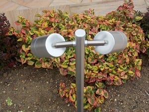 Smartspike 260 - Satin Silver Twin Spike Light (12v) - Image 2