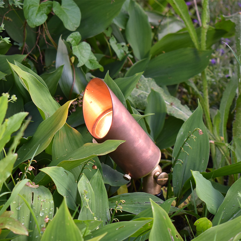 Astros - Natural Copper Spotlight with Ground Spike (12v Plug & Play) - Image 4