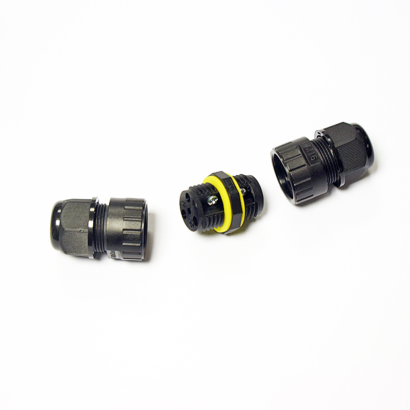 Tubecon - In-line Cable Connector, Black - IP68 - Image 3