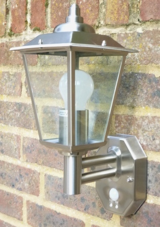 Stellus CLASSICA 370 WL S - Stainless Steel Wall Light with PIR Motion Sensor - Image 3