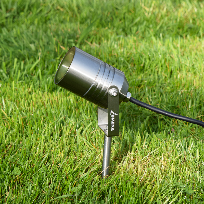 AlvaLED - GU10 316 Stainless Steel Spike Light 240v - Image 2