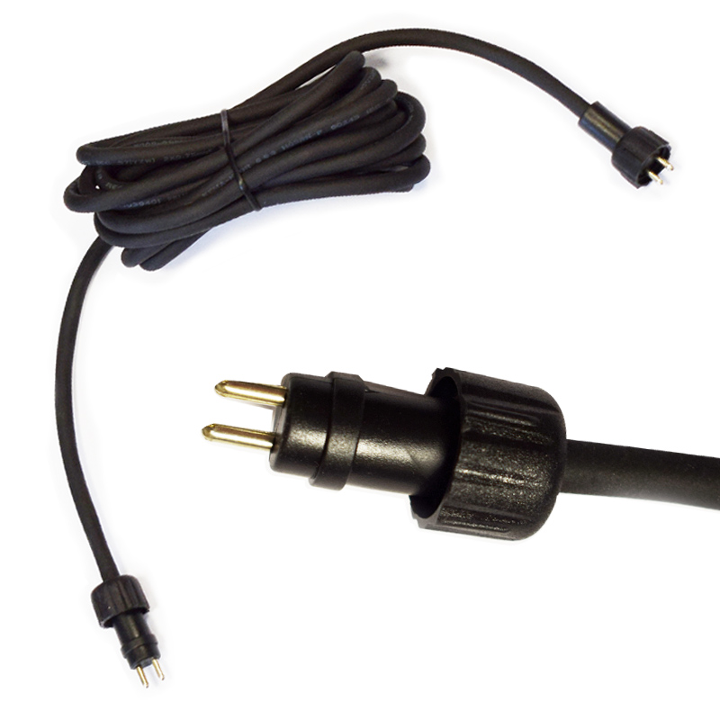 Plug & Play - 2 Pin Double Ended Output Cable 1m / 3m / 5m (12v)