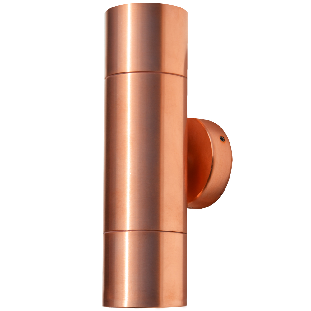Hilospot - Outdoor Twin Spotlight - Natural Copper Spotlights (12v)